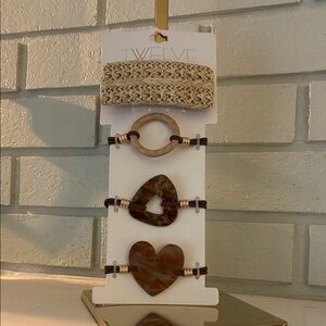 NWOT Hair Boho Accessories Set